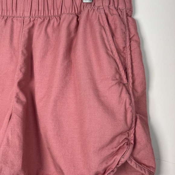 Madewell Shorts Pull On Elastic Waist Pink Women’s Medium - Picture 3 of 5